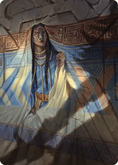 Whispersilk Cloak Art Card [The Lost Caverns of Ixalan Art Series] | Magic Magpie