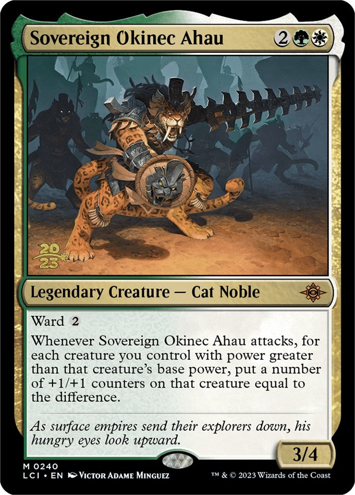 Sovereign Okinec Ahau [The Lost Caverns of Ixalan Prerelease Cards] | Magic Magpie