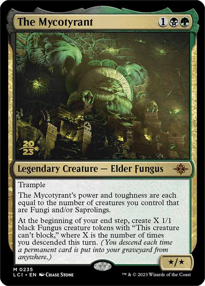 The Mycotyrant [The Lost Caverns of Ixalan Prerelease Cards] | Magic Magpie