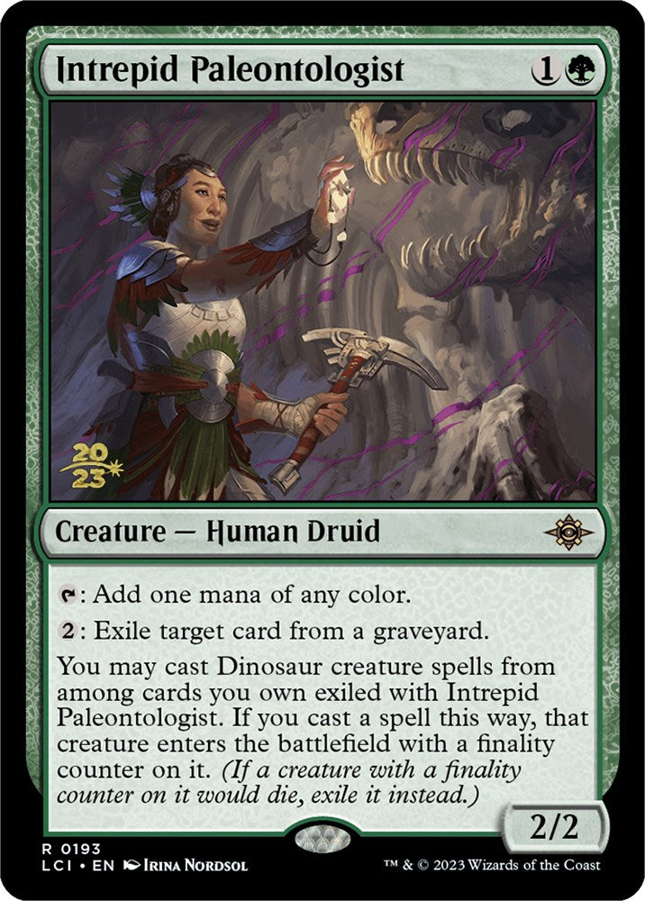 Intrepid Paleontologist [The Lost Caverns of Ixalan Prerelease Cards] | Magic Magpie