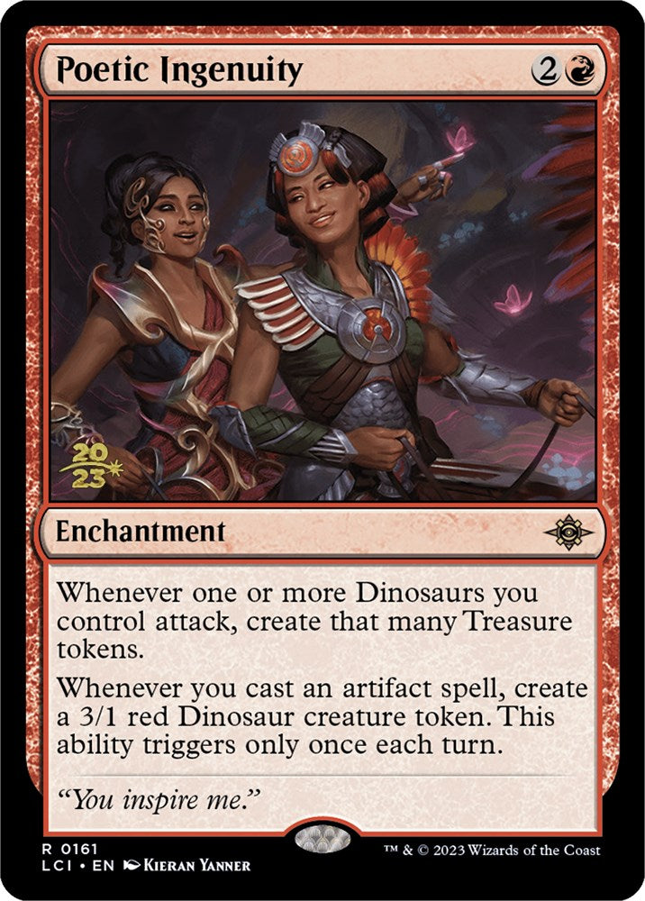 Poetic Ingenuity [The Lost Caverns of Ixalan Prerelease Cards] | Magic Magpie