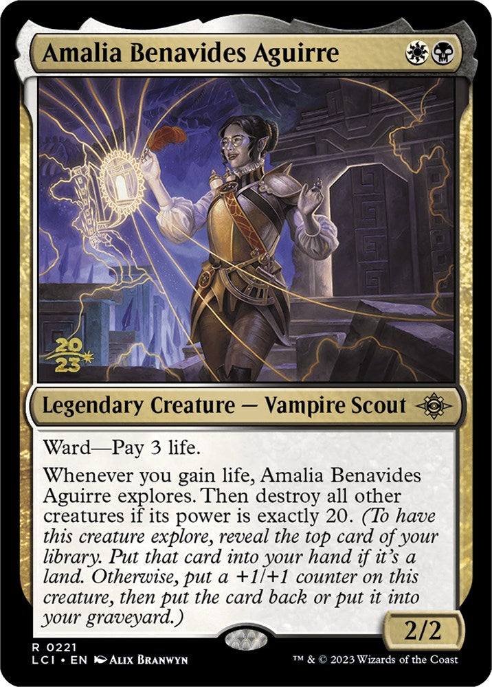 Amalia Benavides Aguirre [The Lost Caverns of Ixalan Prerelease Cards] | Magic Magpie