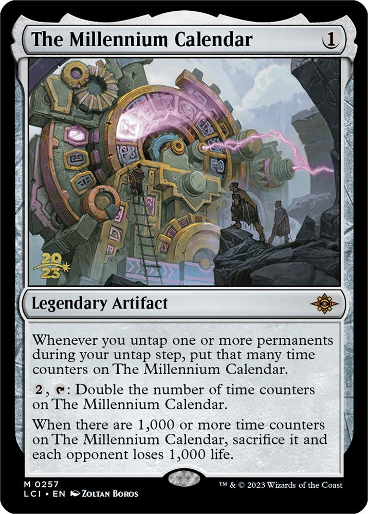 The Millennium Calendar [The Lost Caverns of Ixalan Prerelease Cards] | Magic Magpie