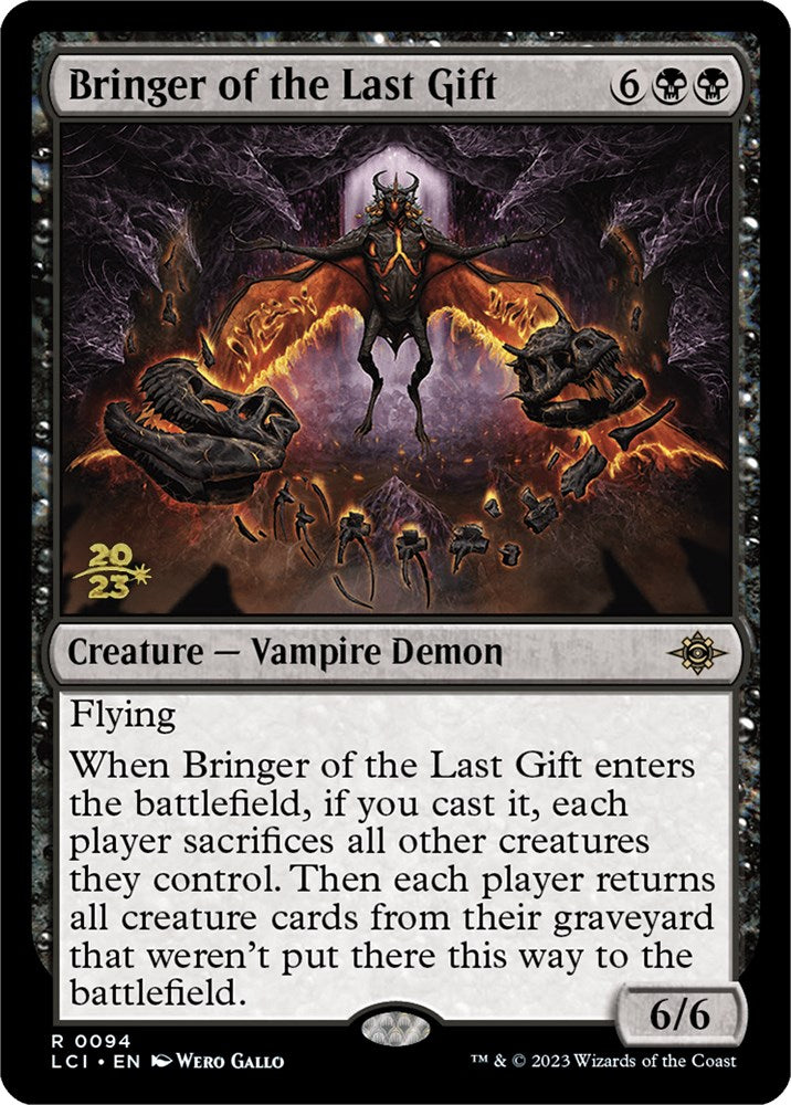 Bringer of the Last Gift [The Lost Caverns of Ixalan Prerelease Cards] | Magic Magpie