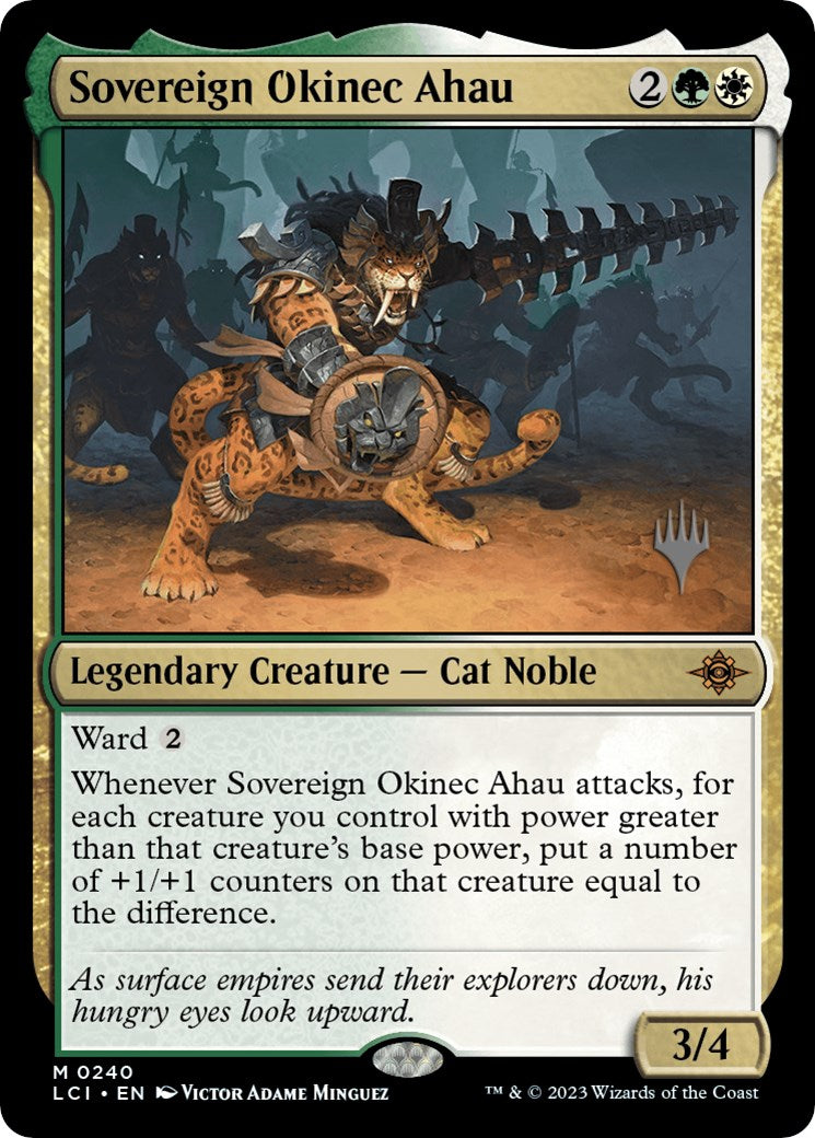 Sovereign Okinec Ahau (Promo Pack) [The Lost Caverns of Ixalan Promos] | Magic Magpie