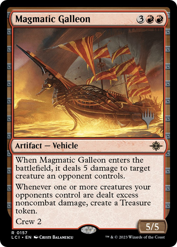 Magmatic Galleon (Promo Pack) [The Lost Caverns of Ixalan Promos] | Magic Magpie