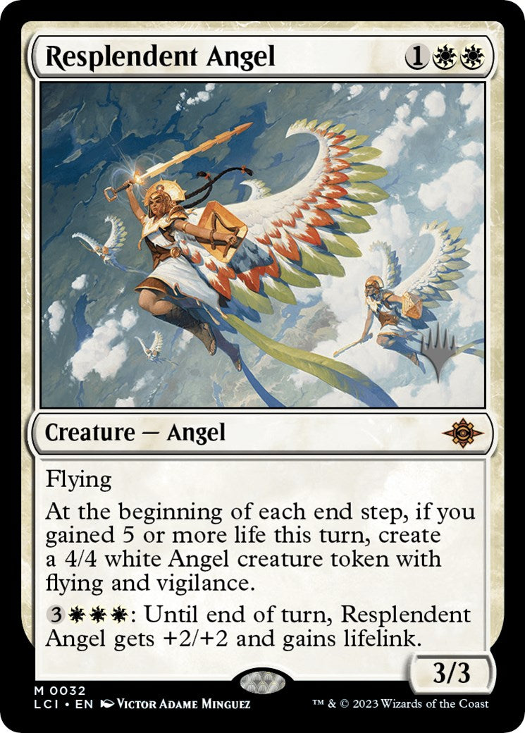 Resplendent Angel (Promo Pack) [The Lost Caverns of Ixalan Promos] | Magic Magpie