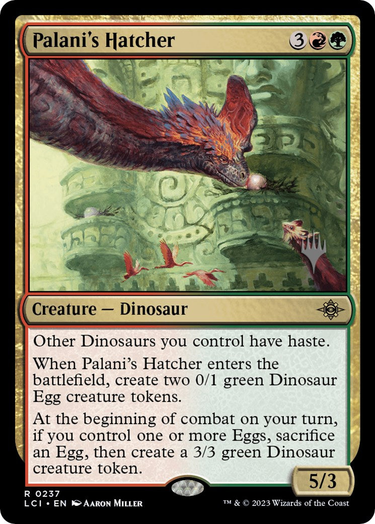 Palani's Hatcher (Promo Pack) [The Lost Caverns of Ixalan Promos] | Magic Magpie