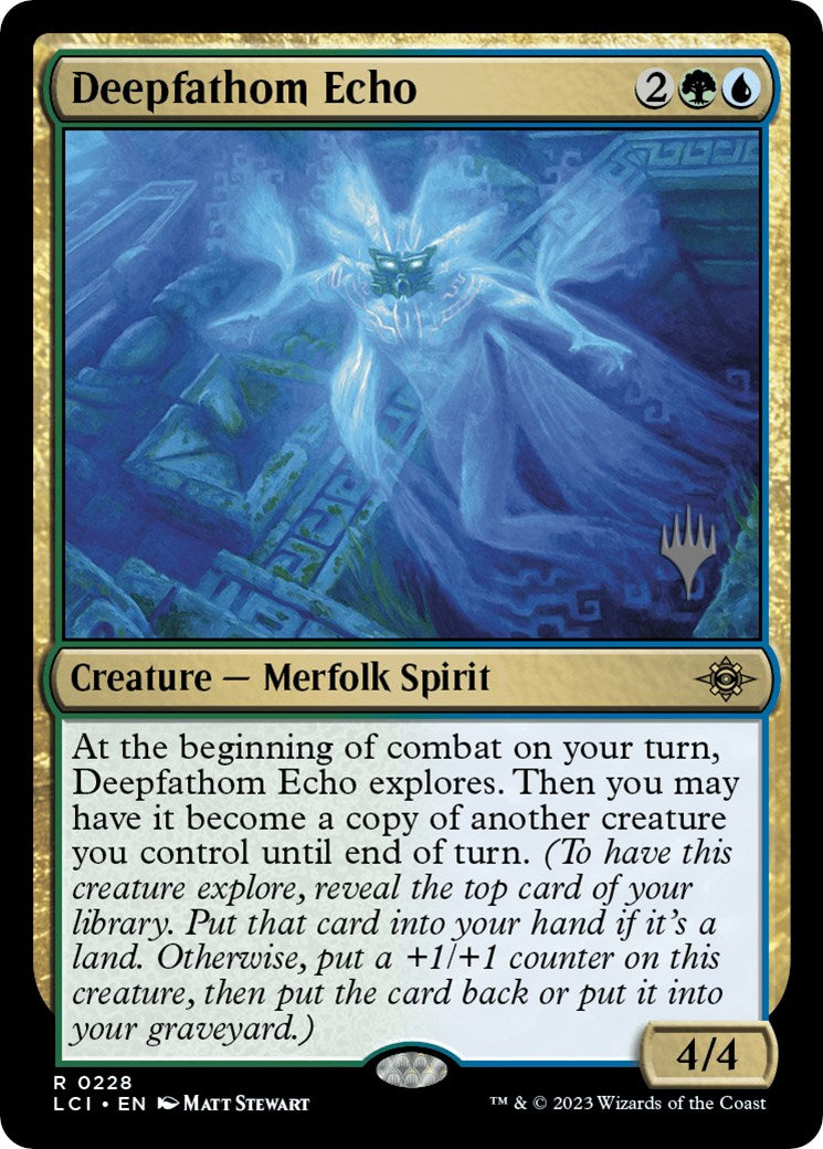 Deepfathom Echo (Promo Pack) [The Lost Caverns of Ixalan Promos] | Magic Magpie