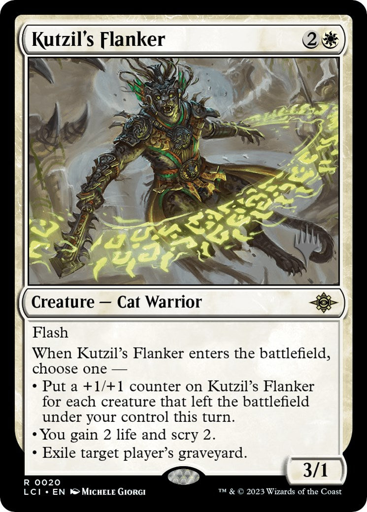 Kutzil's Flanker (Promo Pack) [The Lost Caverns of Ixalan Promos] | Magic Magpie