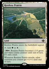 Restless Prairie (Promo Pack) [The Lost Caverns of Ixalan Promos] | Magic Magpie