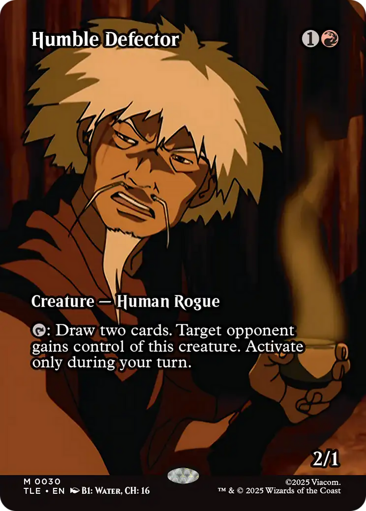 Humble Defector (Borderless) [Avatar: The Last Airbender: Eternal-Legal] | Magic Magpie