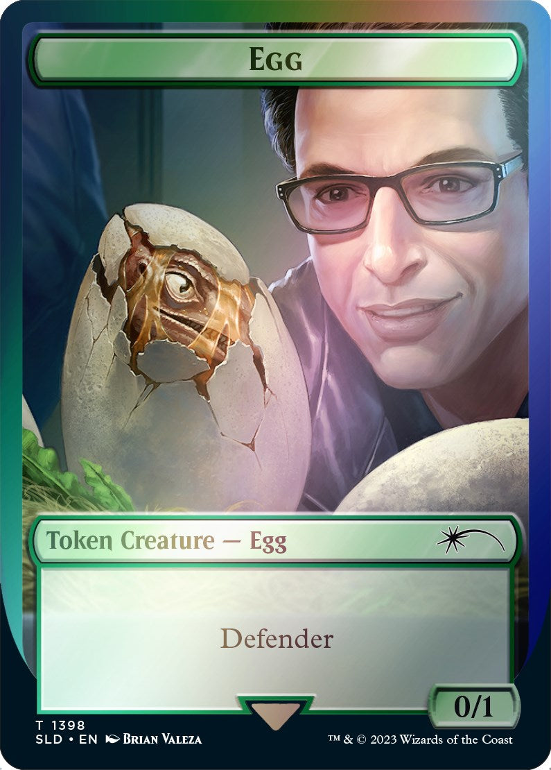 Egg Token (Rainbow Foil) [Secret Lair Drop Series] | Magic Magpie