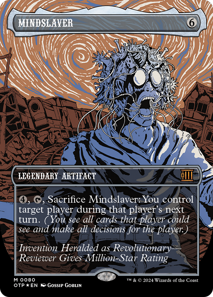 Mindslaver (Textured Foil) [Outlaws of Thunder Junction: Breaking News] | Magic Magpie