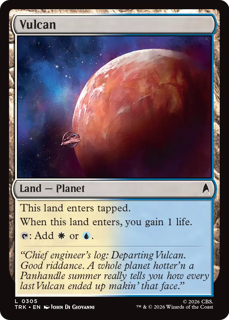 Vulcan [Star Trek] | Magic Magpie