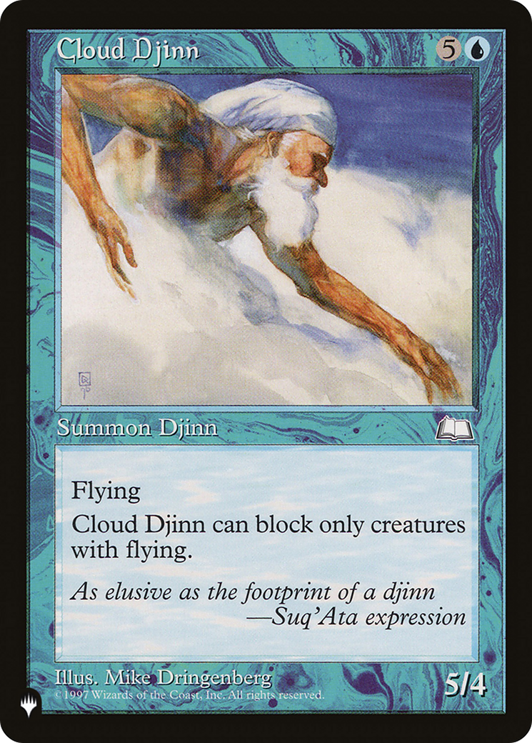 Cloud Djinn [The List Reprints] | Magic Magpie