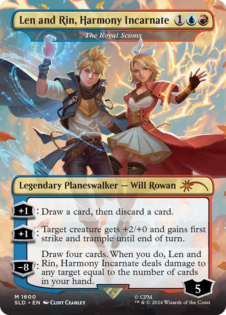 Len and Rin, Harmony Incarnate - The Royal Scions [Secret Lair Drop Series] | Magic Magpie