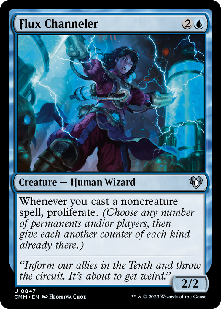 Flux Channeler [Commander Masters] | Magic Magpie