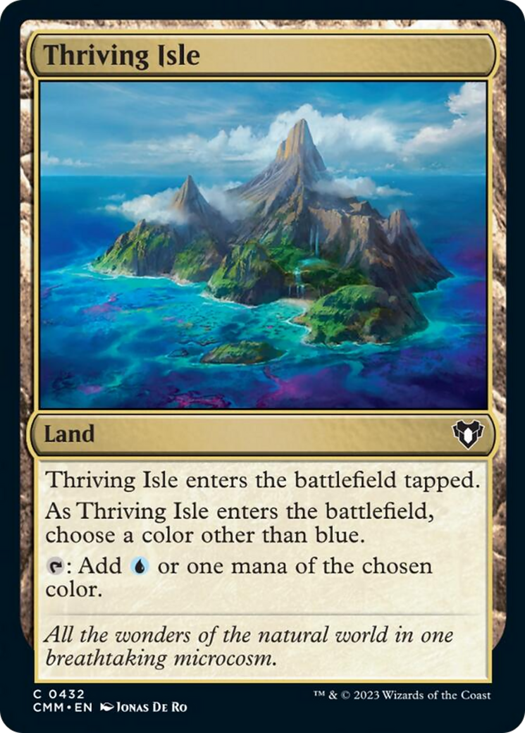 Thriving Isle [Commander Masters] | Magic Magpie