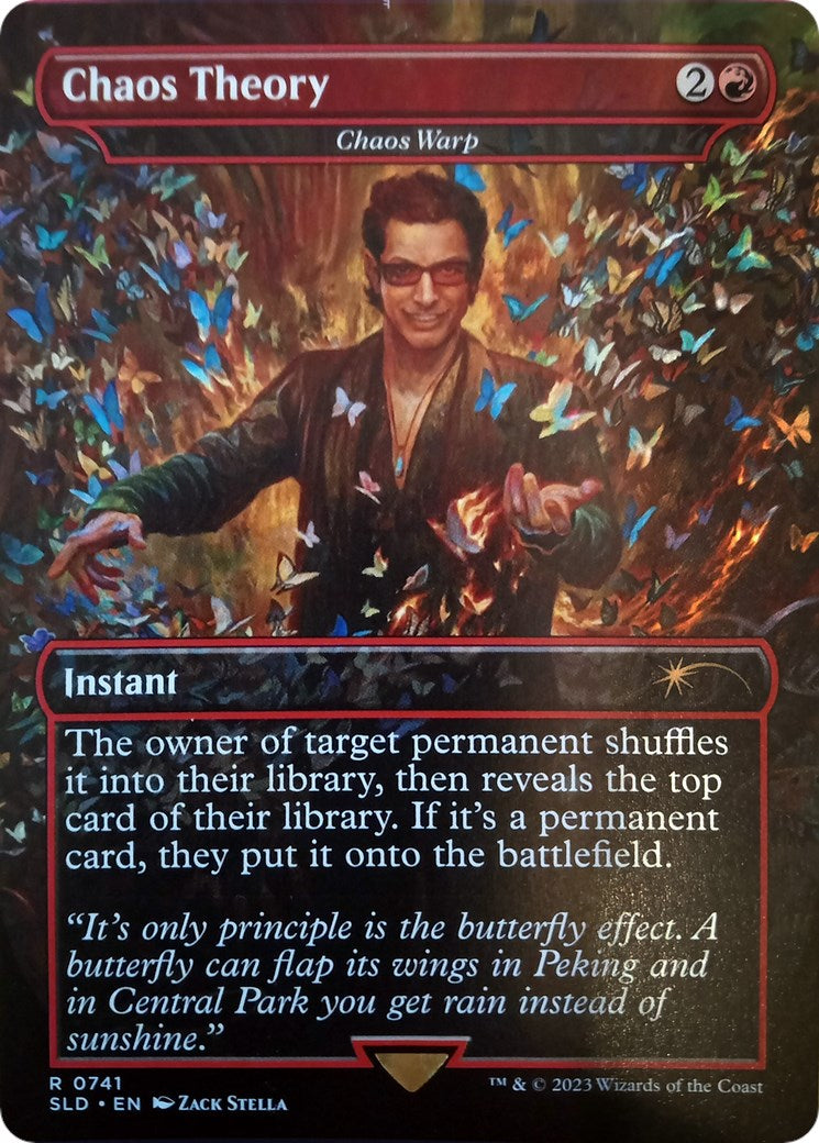 Chaos Theory - Chaos Warp (Rainbow Foil) [Secret Lair Drop Series] | Magic Magpie