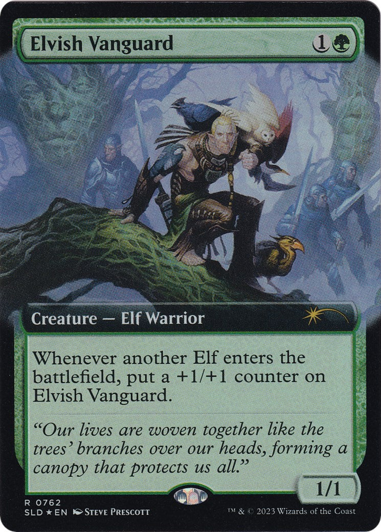 Elvish Vanguard (Extended Art) [Secret Lair Drop Series] | Magic Magpie