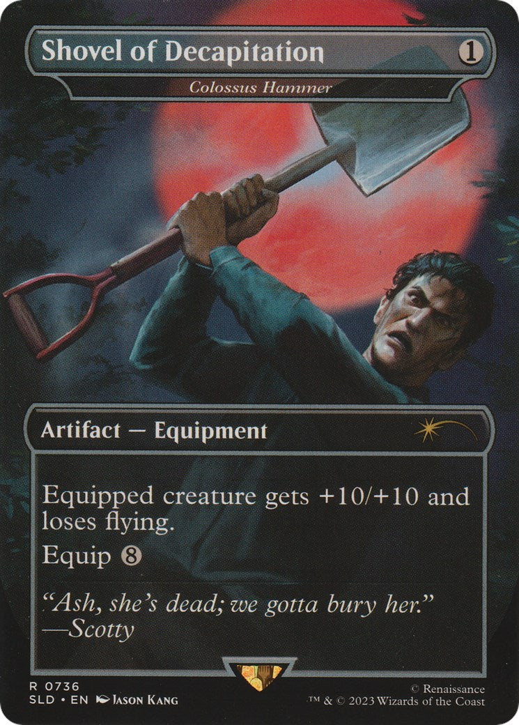 Shovel of Decapitation - Colossus Hammer [Secret Lair Drop Series] | Magic Magpie