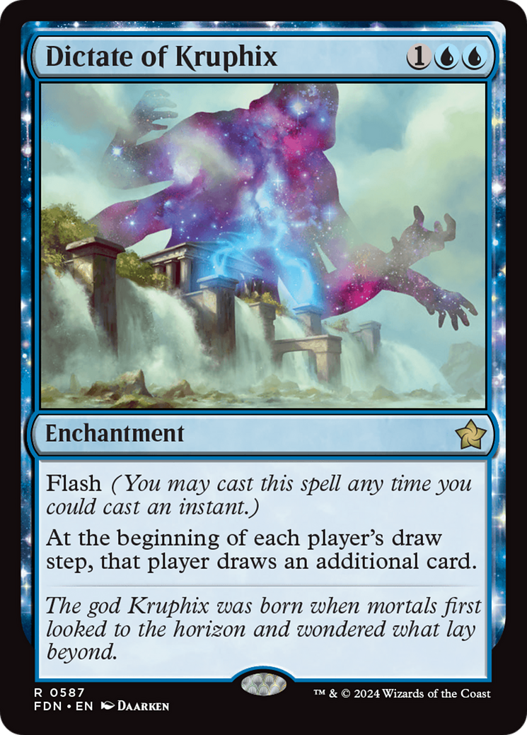 Dictate of Kruphix [Foundations] | Magic Magpie