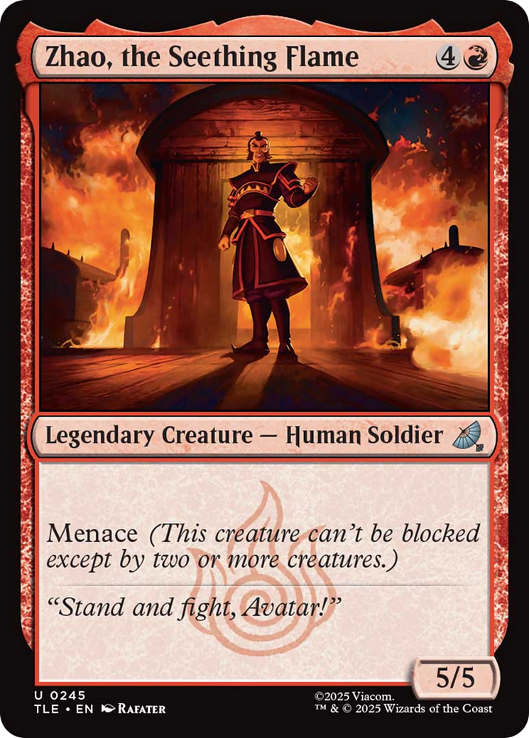 Zhao, the Seething Flame [Avatar: The Last Airbender: Eternal-Legal] | Magic Magpie