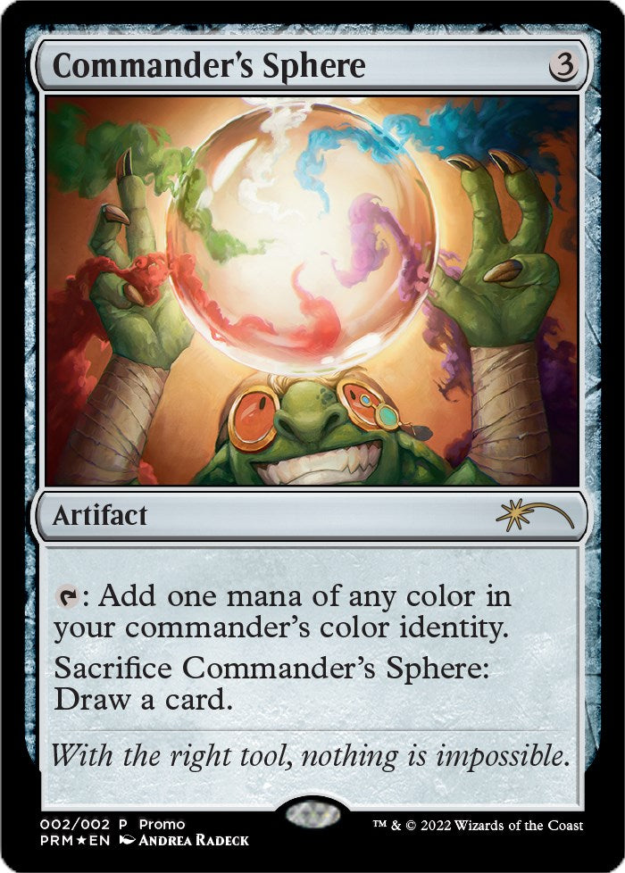 Commander's Sphere [Wizards Play Network 2024] | Magic Magpie