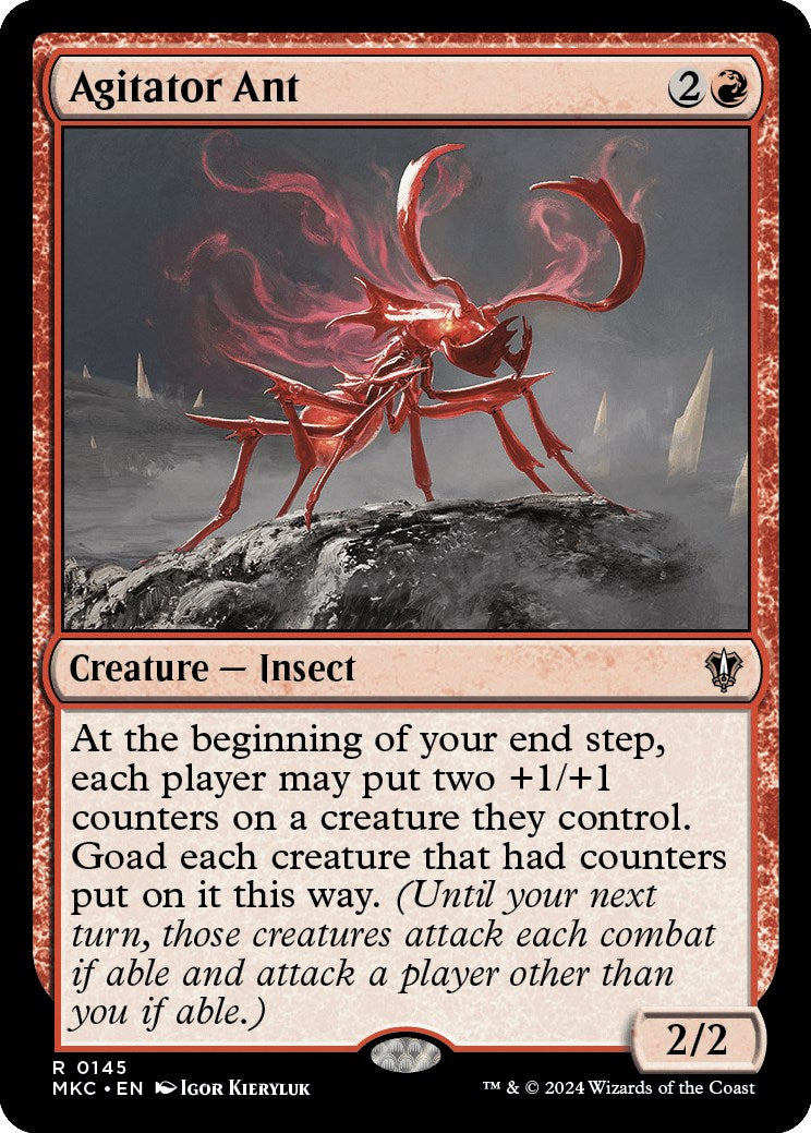 Agitator Ant [Murders at Karlov Manor Commander] | Magic Magpie