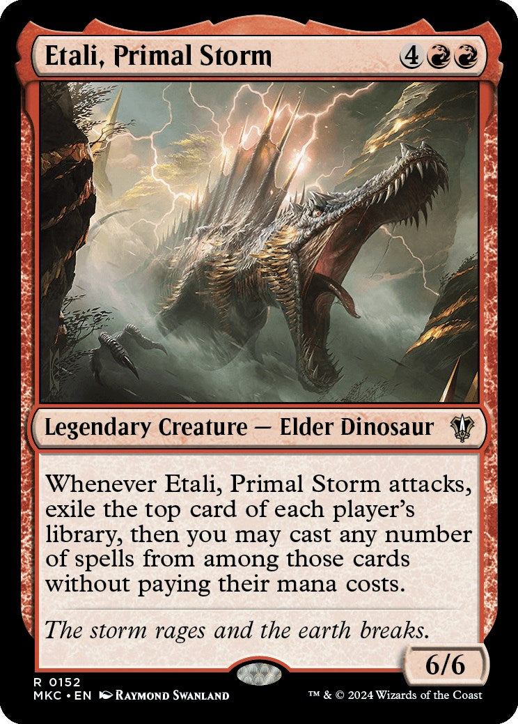 Etali, Primal Storm [Murders at Karlov Manor Commander] | Magic Magpie