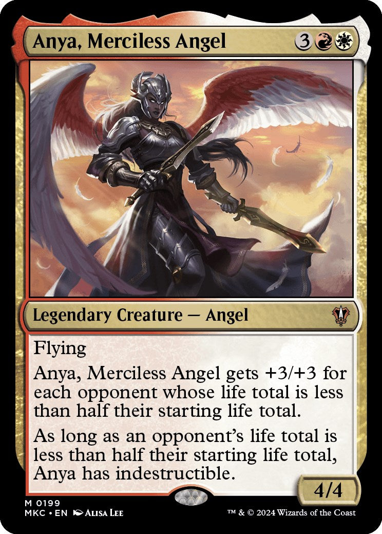 Anya, Merciless Angel [Murders at Karlov Manor Commander] | Magic Magpie