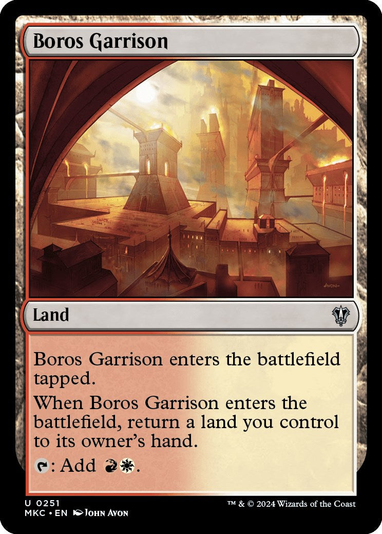 Boros Garrison [Murders at Karlov Manor Commander] | Magic Magpie