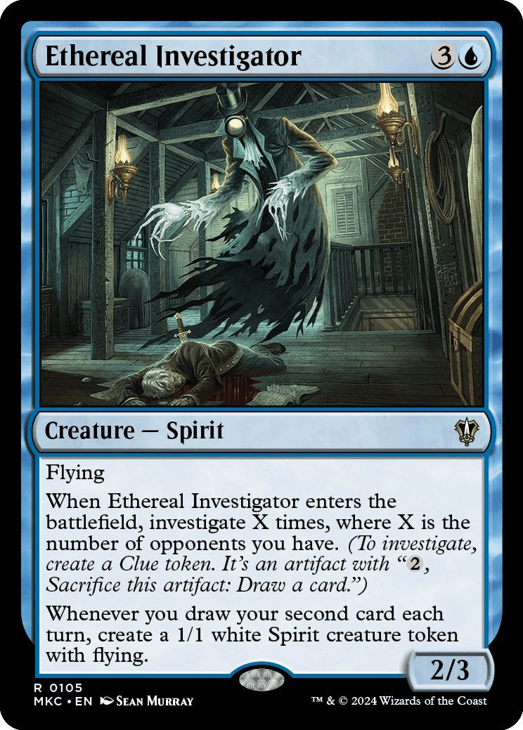 Ethereal Investigator [Murders at Karlov Manor Commander] | Magic Magpie