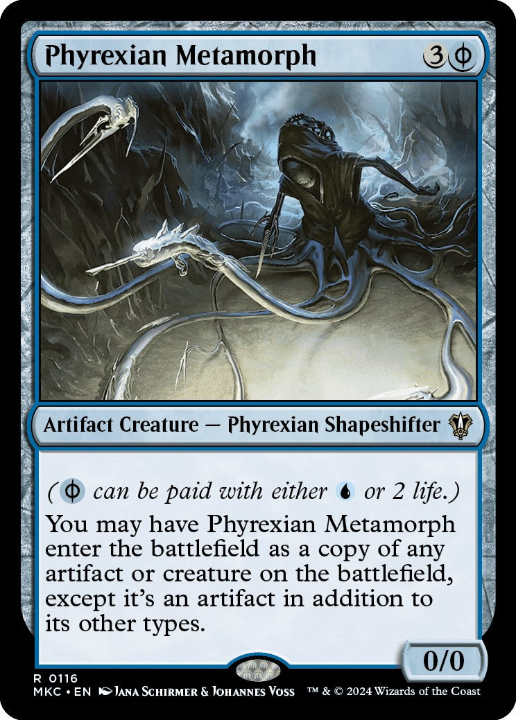 Phyrexian Metamorph [Murders at Karlov Manor Commander] | Magic Magpie