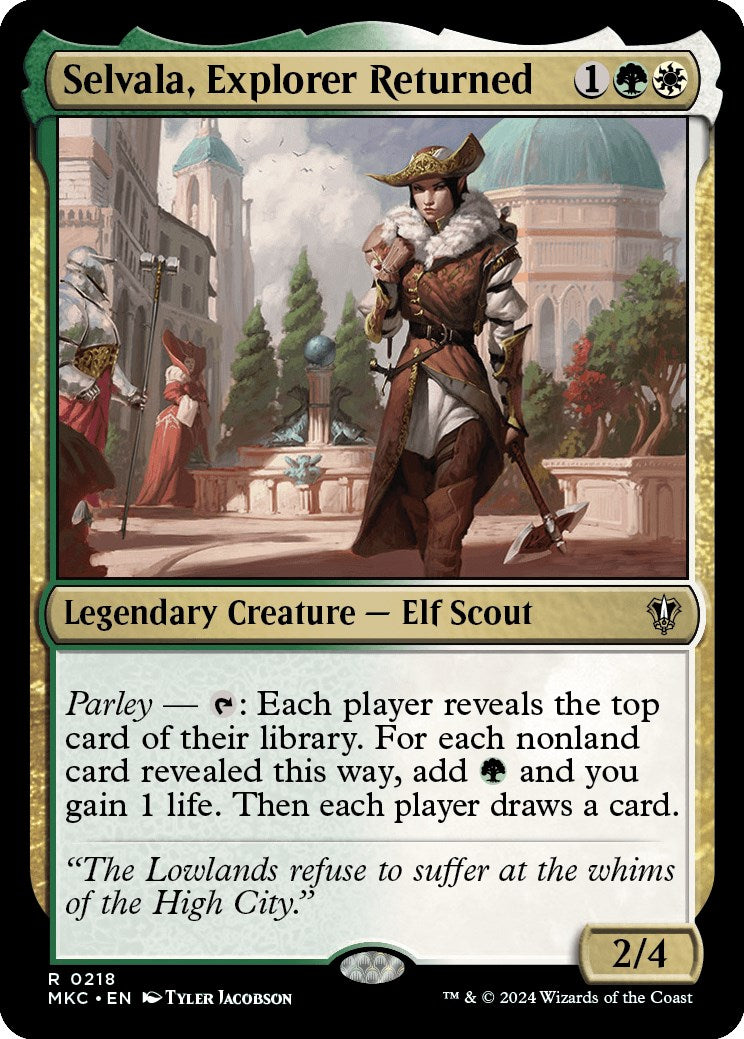 Selvala, Explorer Returned [Murders at Karlov Manor Commander] | Magic Magpie