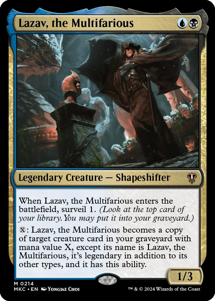 Lazav, the Multifarious [Murders at Karlov Manor Commander] | Magic Magpie