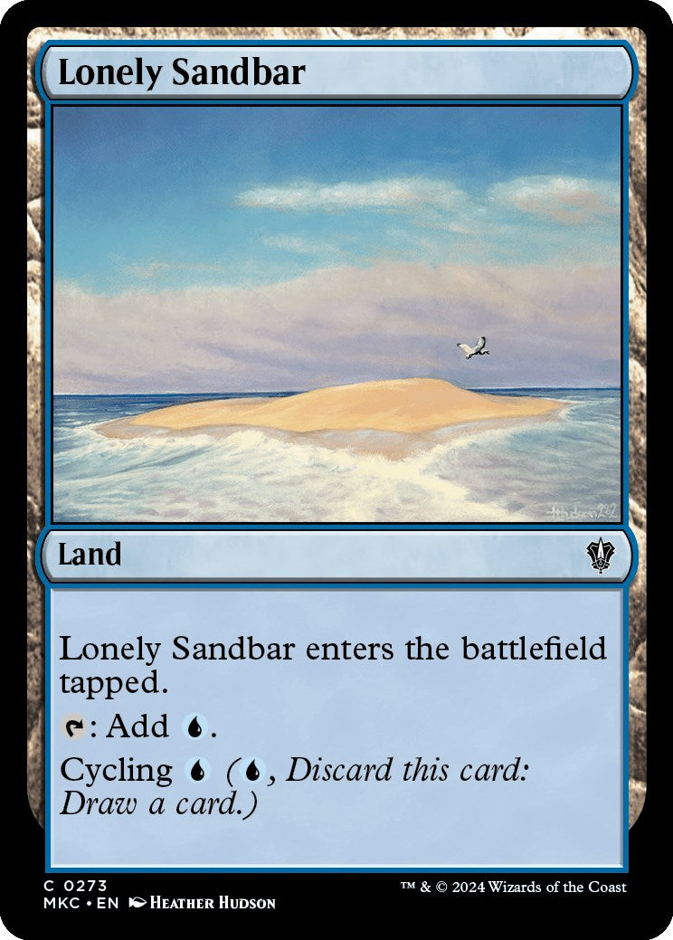 Lonely Sandbar [Murders at Karlov Manor Commander] | Magic Magpie