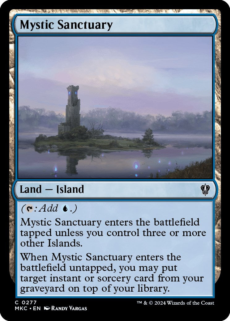 Mystic Sanctuary [Murders at Karlov Manor Commander] | Magic Magpie