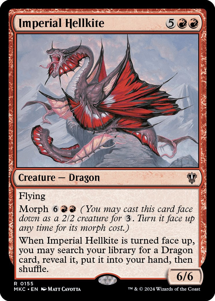 Imperial Hellkite [Murders at Karlov Manor Commander] | Magic Magpie