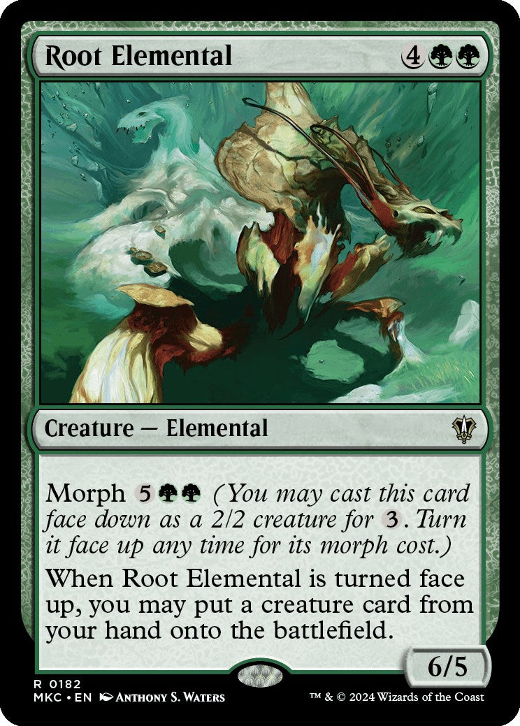 Root Elemental [Murders at Karlov Manor Commander] | Magic Magpie