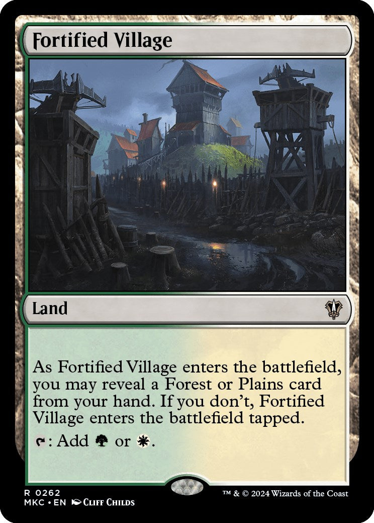 Fortified Village [Murders at Karlov Manor Commander] | Magic Magpie