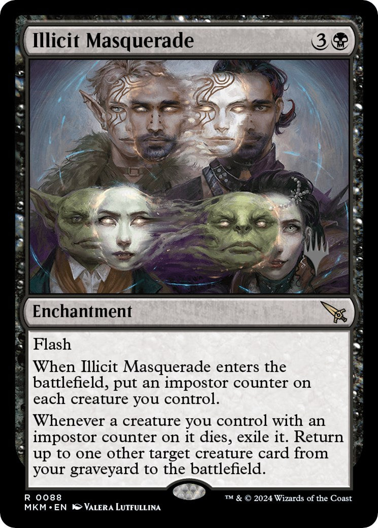 Illicit Masquerade (Promo Pack) [Murders at Karlov Manor Promos] | Magic Magpie