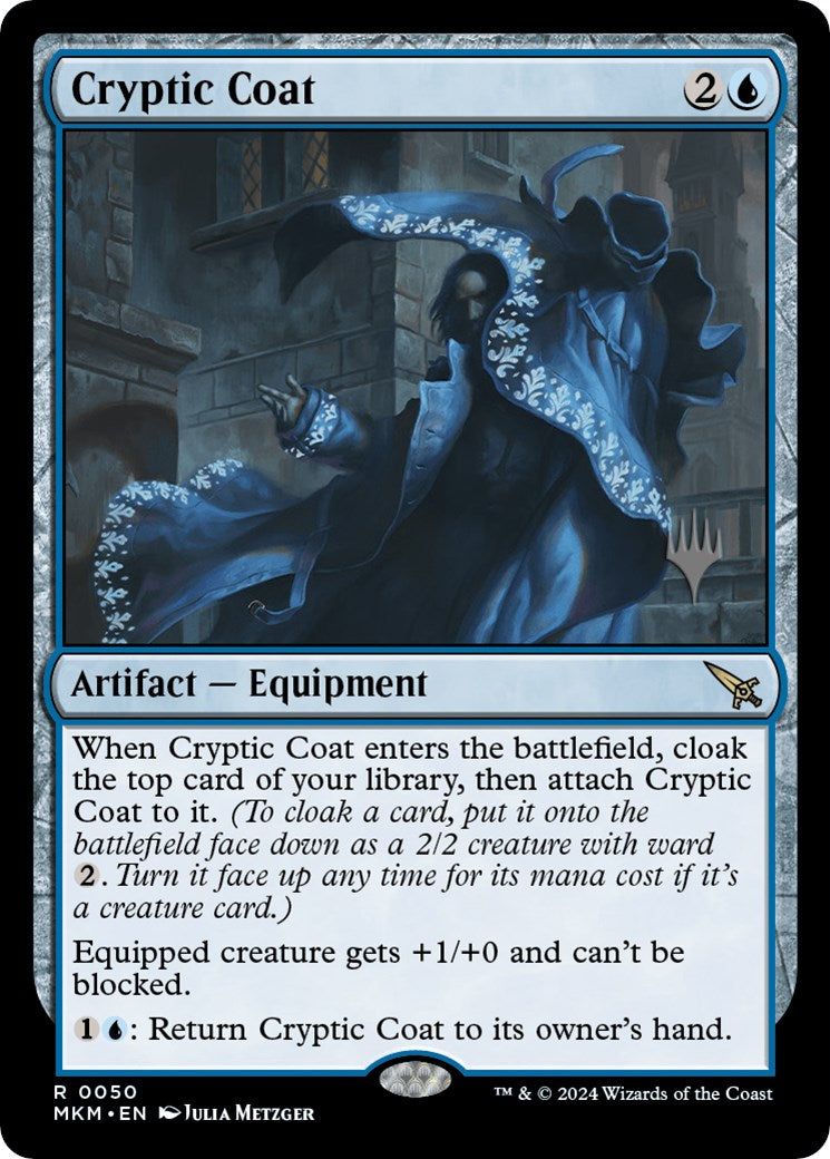 Cryptic Coat (Promo Pack) [Murders at Karlov Manor Promos] | Magic Magpie