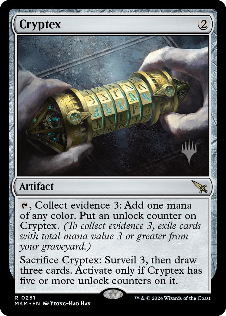 Cryptex (Promo Pack) [Murders at Karlov Manor Promos] | Magic Magpie