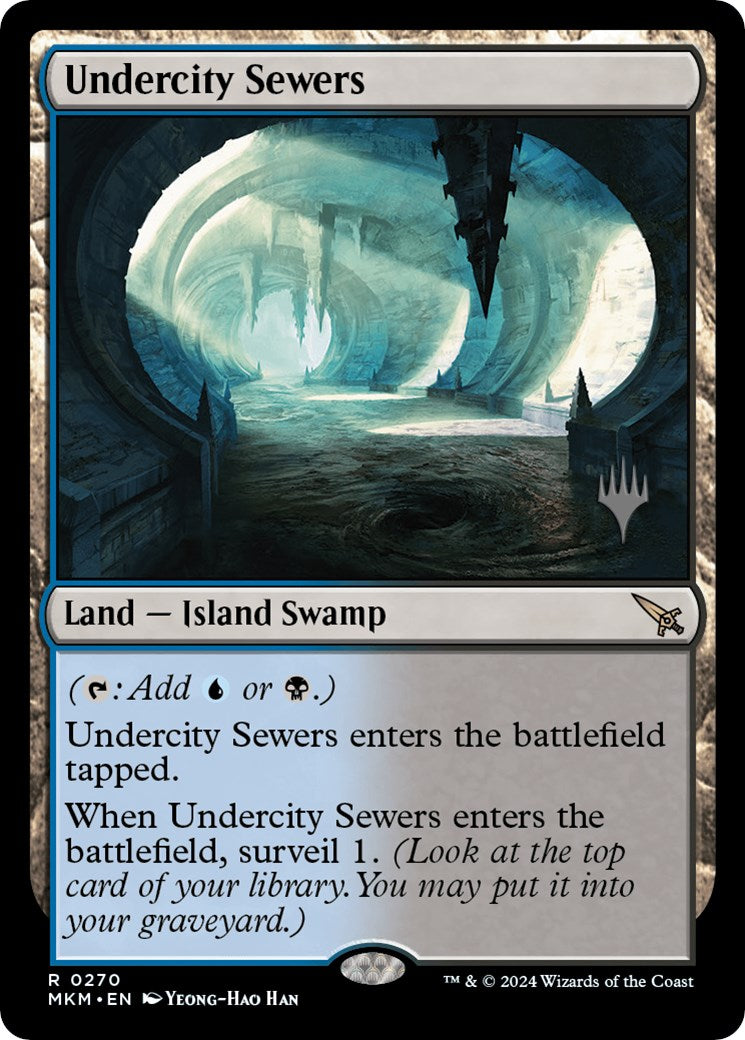 Undercity Sewers (Promo Pack) [Murders at Karlov Manor Promos] | Magic Magpie