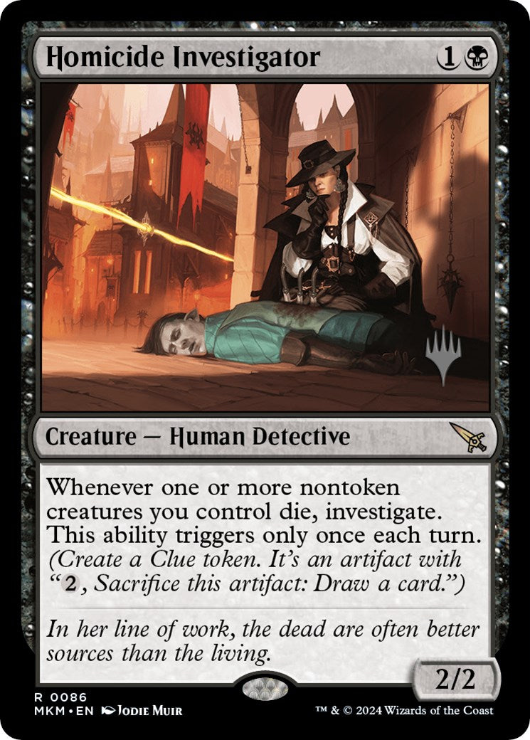 Homicide Investigator (Promo Pack) [Murders at Karlov Manor Promos] | Magic Magpie