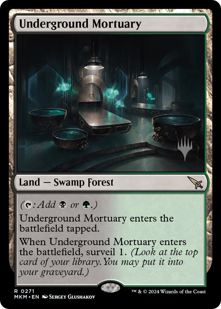 Underground Mortuary (Promo Pack) [Murders at Karlov Manor Promos] | Magic Magpie