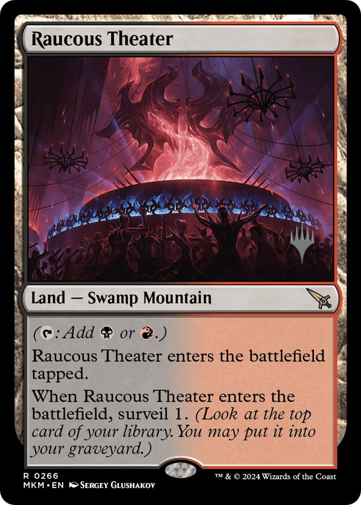 Raucous Theater (Promo Pack) [Murders at Karlov Manor Promos] | Magic Magpie