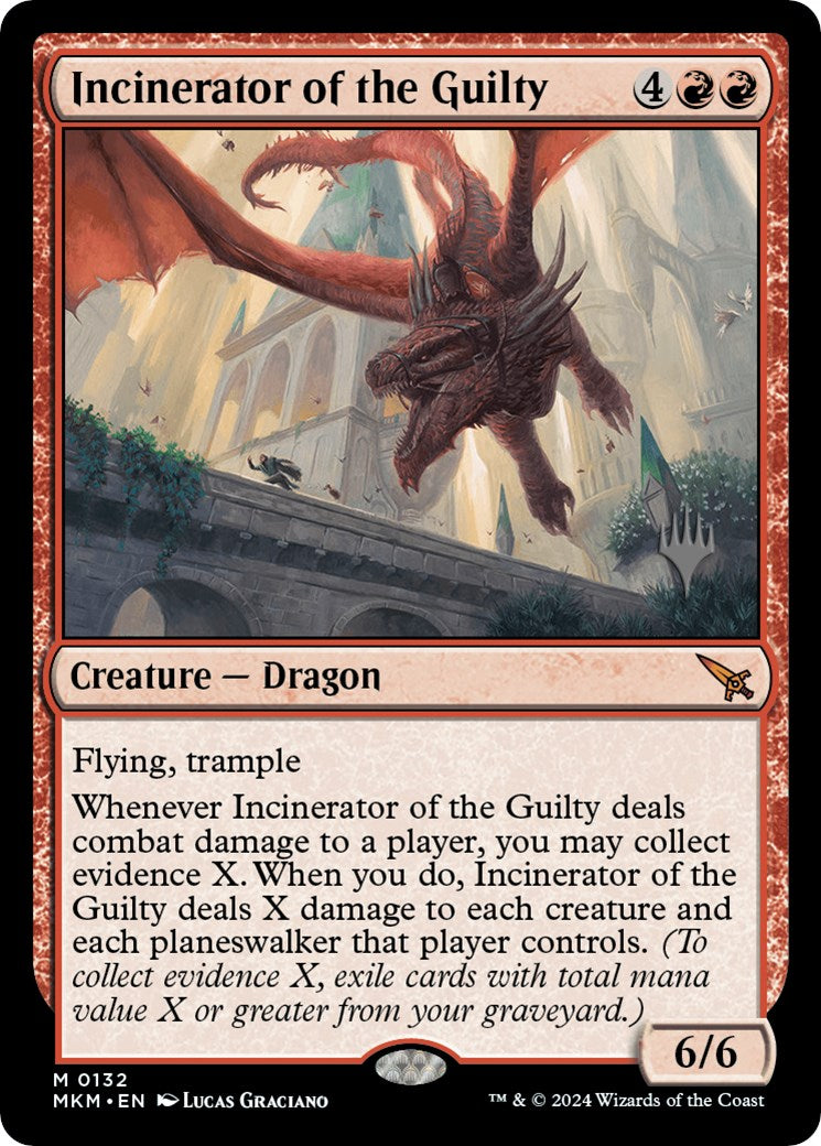 Incinerator of the Guilty (Promo Pack) [Murders at Karlov Manor Promos] | Magic Magpie